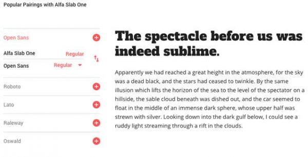 Moodboard example for typography width=