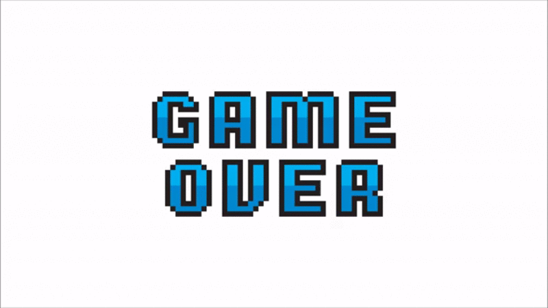 Game Over - Insert coin to continue