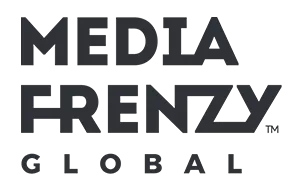 Logo media frenzy global color