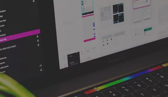 Blog interactive website design